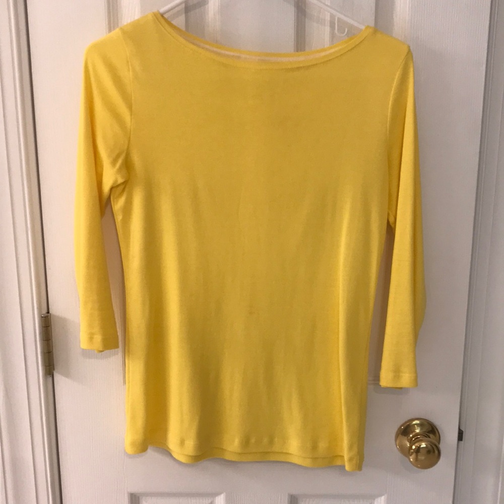 Talbots boat neck Top